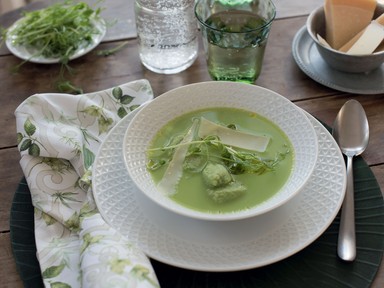 Napi recept: zöldborsó-erőleves