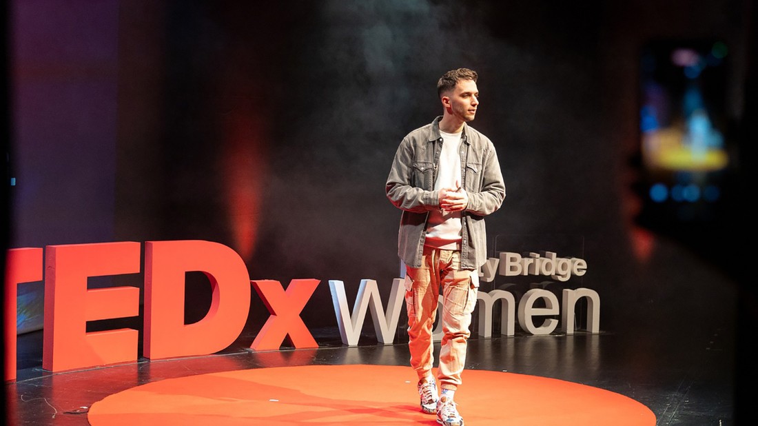 Tuza Benedek geográfus a novemberi TEDxLibertyBridgeWomen eseményen