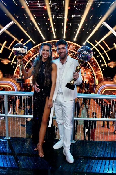 Mikes Anna és Krausz Gábor a Dancing with the Stars fináléja után