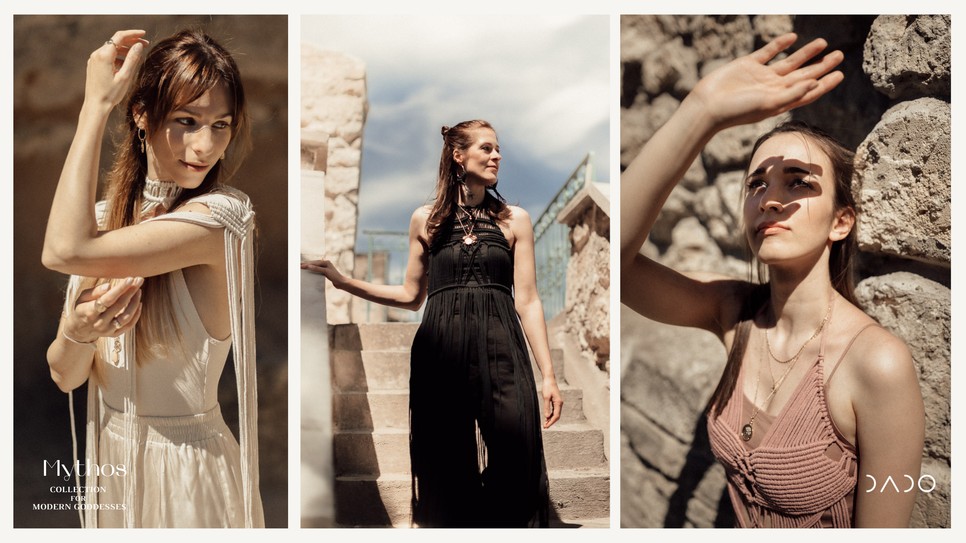 “12 inspiráló görög istennő erejét csomóztam és öltöttem bele a ruhákba” - itt az első DADO makramé ruhakollekció!