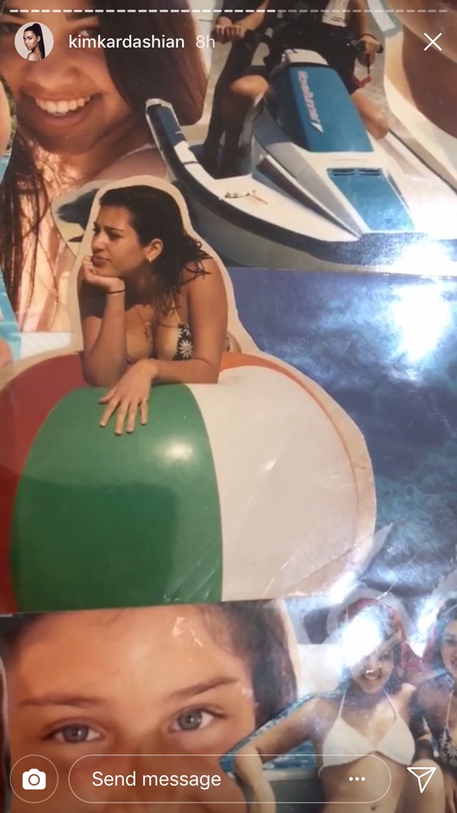 Az bizony Kim a színes labdán!