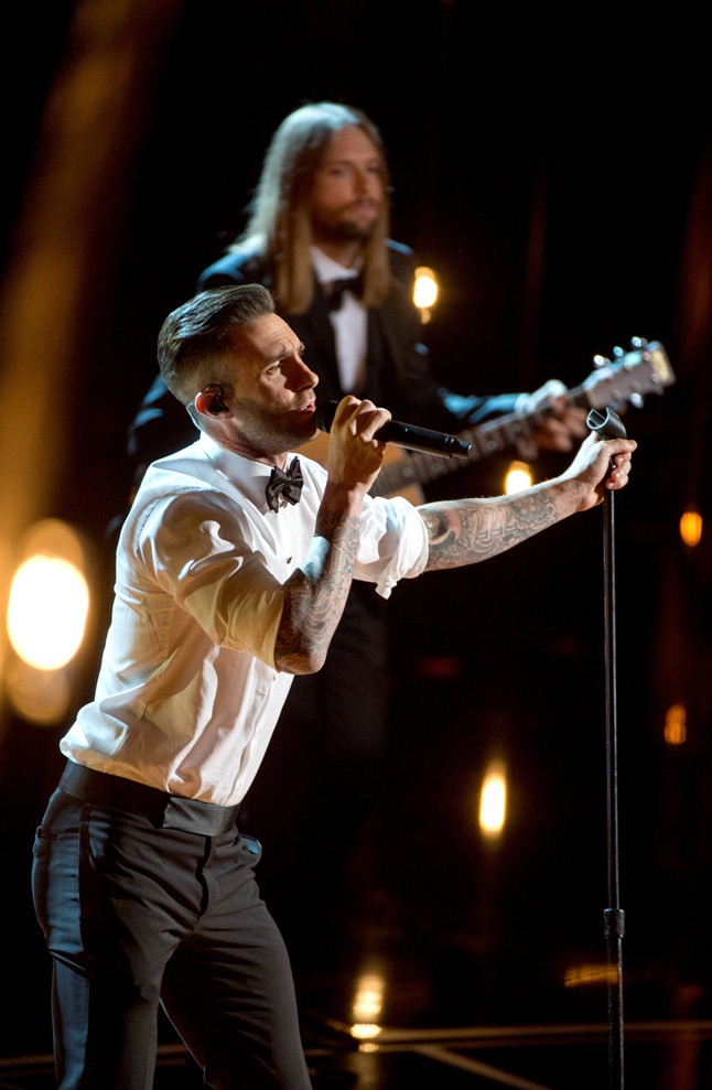 A Maroon 5 is fellépett.