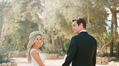 Ashley Tisdale második menyasszonyi ruhája!