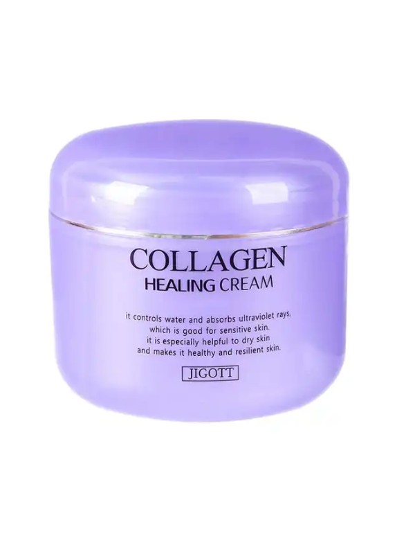 Collagen Healing tápláló krém kollagénnel JIGOTT 4999 Ft/100 ml (49,99 Ft/1 ml), GLAMOUR-kuponnal, 20% kedvezménnyel 3999 Ft a Rossmann üzleteiben és online 