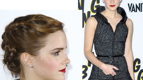 Emma Watson tökéletesre sminkelve