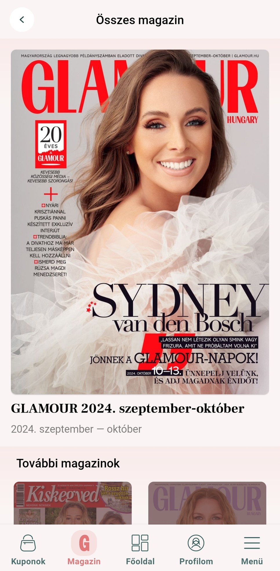 szeptember-októberi lapszám