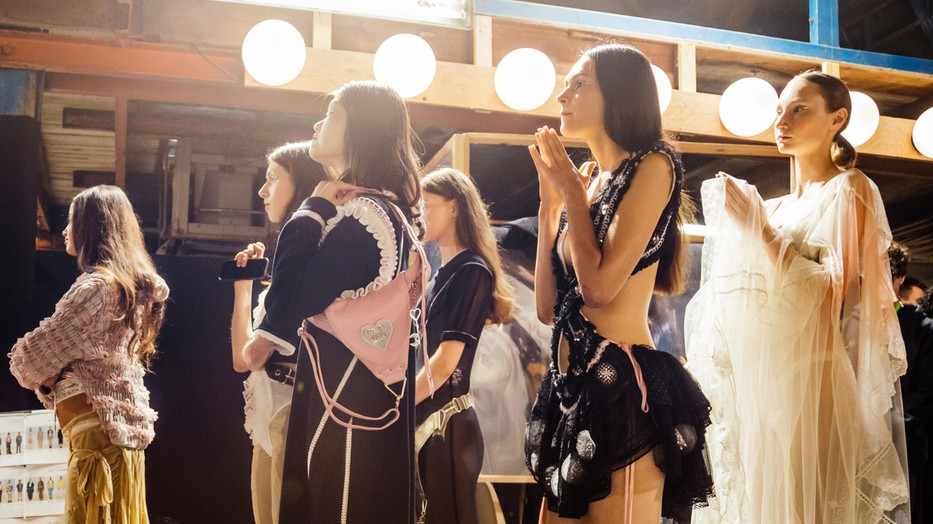 Kis-Juhász Fábián kollekciója a backstageben