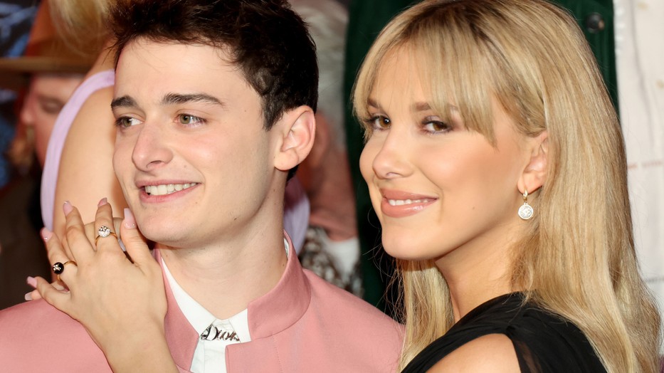 Millie Bobby Brown és Noah Schnapp, a Stranger Things sztárjai