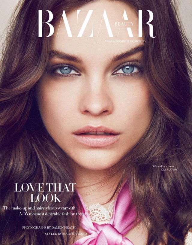 palvin barbi, palvin barbara, harpers bazaar, szépséganyag, fotók, fotósorozat, damon heath, loreal, loréal, kampány, hirdetés, reklám