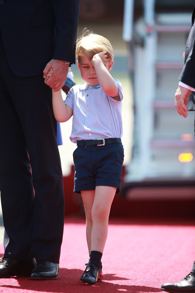 Ez az 5 kép bebizonyítja, hogy György herceg annyira nem érezte a tegnapi kirándulást