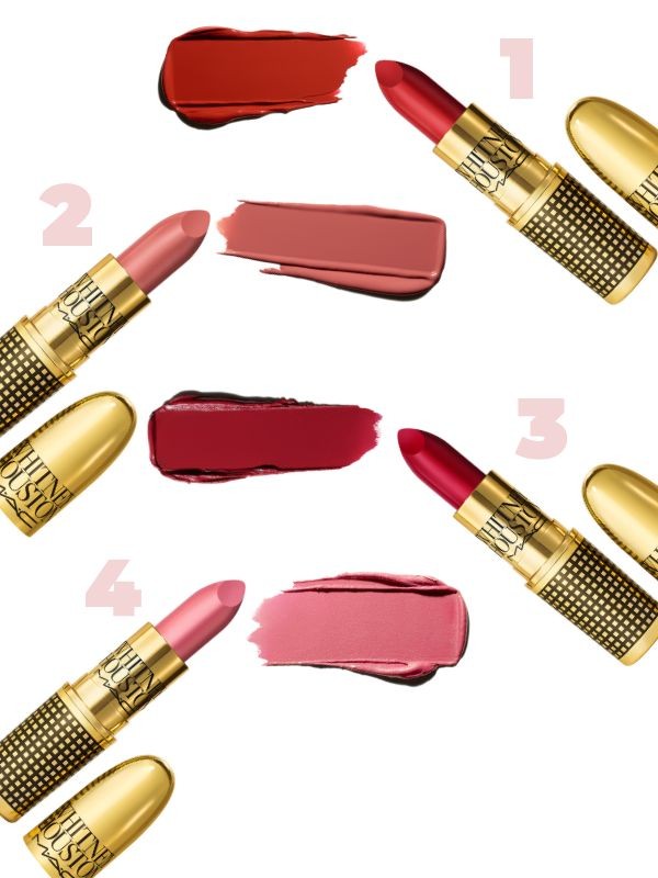 1. Whitney Houston rúzs (Nippy's Feisty Red) MAC 9300 Ft 2. Whitney Houston rúzs (Nippy's Moody Nude) MAC 9300 Ft 3. Whitney Houston rúzs (Nippy's Sensual Red) MAC 9300 Ft 4. Whitney Houston rúzs (Nippy's Rose) MAC 9300 Ft