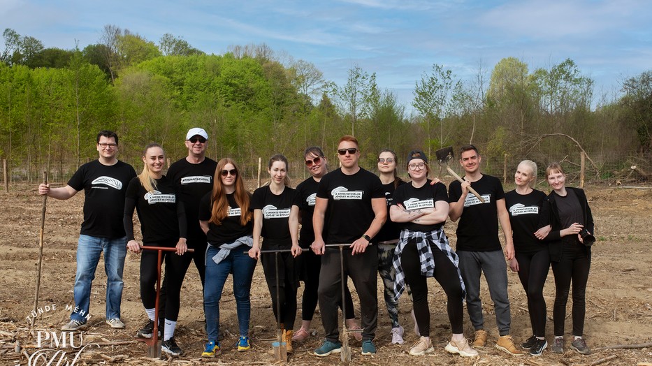 A PMU Art School csapatának kezdeményezése egy zöldebb jövőért