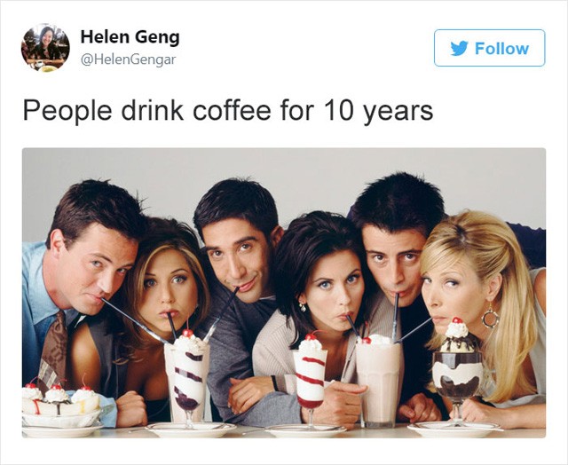 Jóbarátok: Emberek, akik 10 éven keresztül isszák a kávét! 