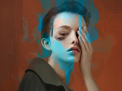 Szürreális portrék és sötét absztrakció: Interjú Tejfel Krisztiánnal