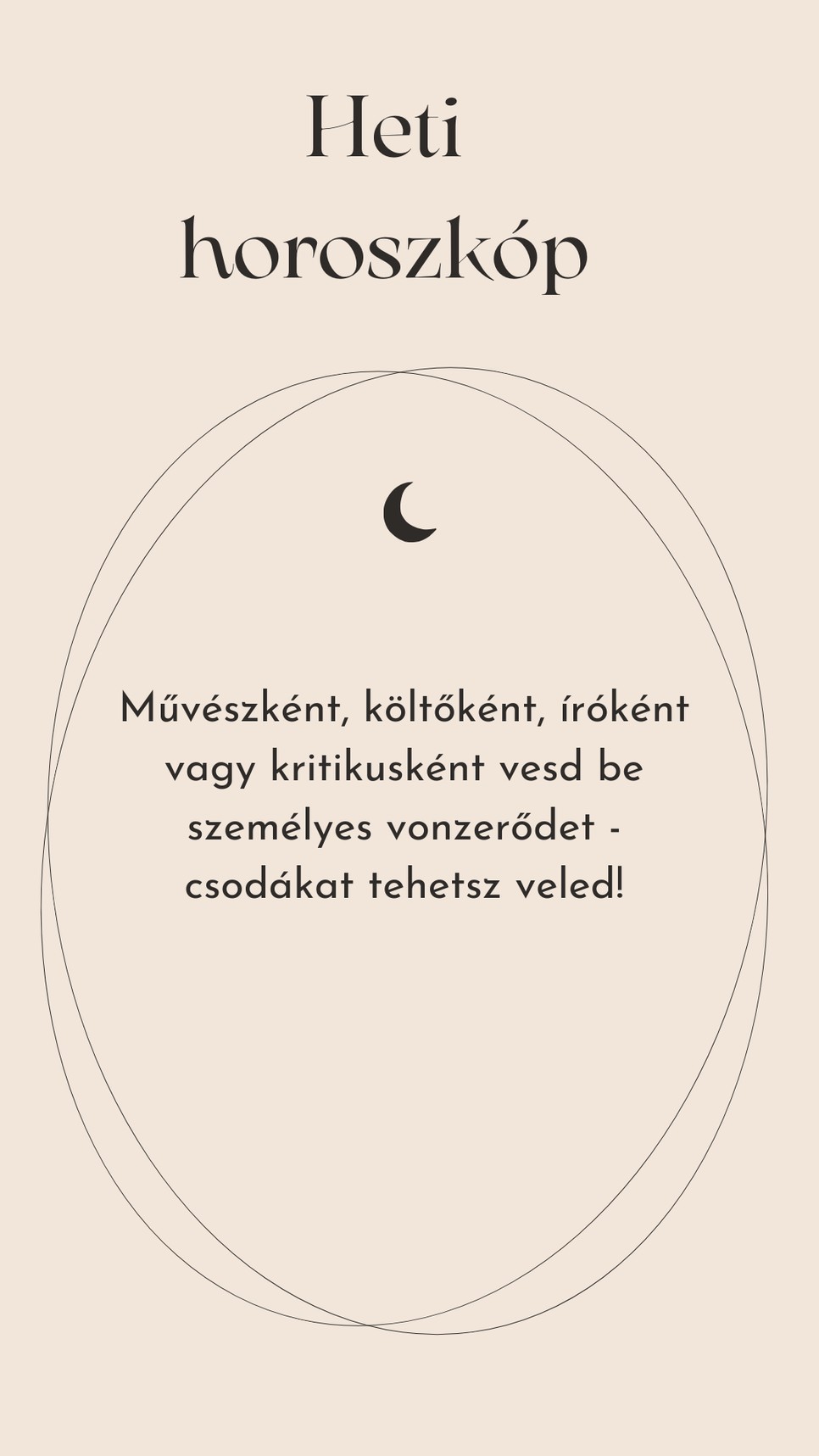 Ezt fogadd meg a heti horoszkóp szerint