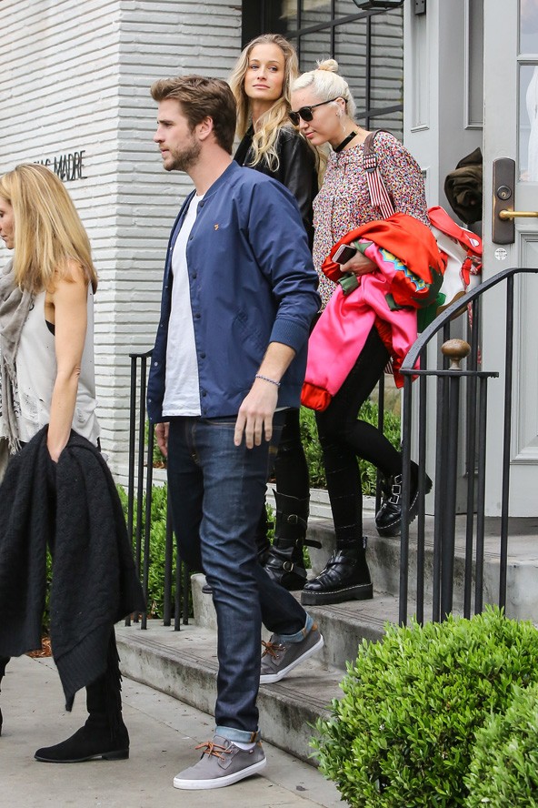 miley cyrus, liam hemsworth
