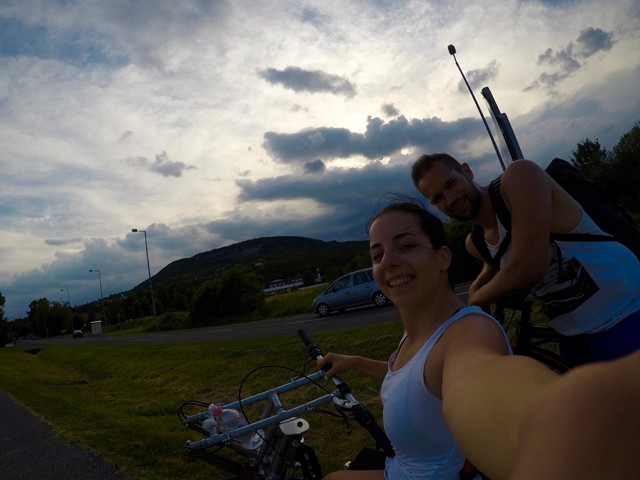 Illés Fanni paralimpikon: Balaton körül - kézzel