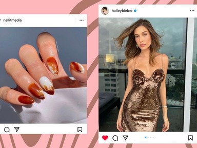 Megérkezett a legszebb őszi köröm, amit valaha láttunk - nem más inspirálta, mint a kávé