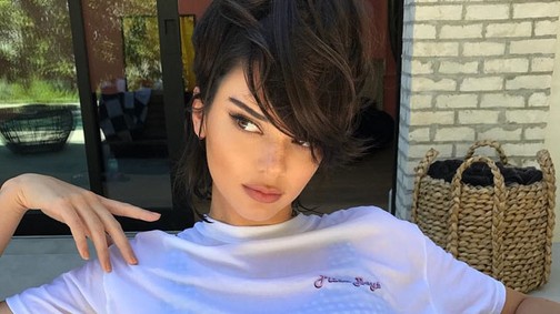 Kendall Jenner-t mindenki imádja ebben a kockás fürdőruciban!