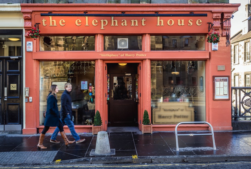 Az Elephant House kávézóban született a Harry Potter