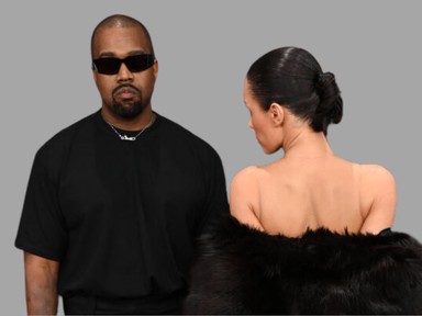 Kiderült, mit mondott Kanye West a feleségének, mielőtt leparancsolta róla a ruhát: egy szájról olvasó fejtette meg a kiábrándító üzenetet