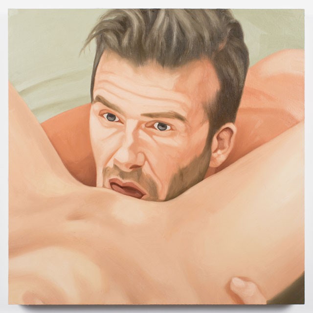 alexandra rubinstein, festmény, orális szex, nyalás, orgazmus, szexualitás, szexuális tárgyiasítás, művészet