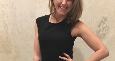 Kollányi Zsuzsi színházba megy