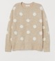 7. Pöttyös kötött - Pulóver H&M 5995 Ft