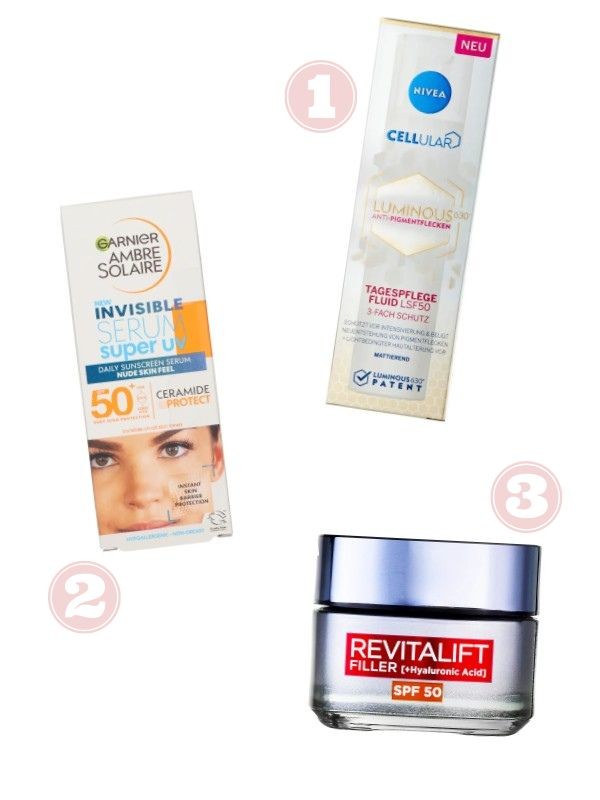 1. Cellular Luminous 630 pigmentfoltok elleni nappali krém NIVEA 7499 Ft/40 ml a Rossmann üzleteiben és online, GLAMOUR kuponnal, 40% kedvezménnyel 4499,4 Ft 2. Ambre Solaire Ceramide Protect napkrém arcra GARNIER 5999 Ft/30 ml a Rossmann üzleteiben és online, GLAMOUR kuponnal, 30% kedvezménnyel 4199,3 Ft 3. Revitalift Filler arckrém L'ORÉAL 4599 Ft/50 ml (91,98 Ft/1 ml) a Rossmann üzleteiben és online, GLAMOUR kuponnal, 30% kedvezménnyel 3219,3 Ft