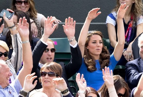 Catherine és William: a leglelkesebb szurkolók az olimpián