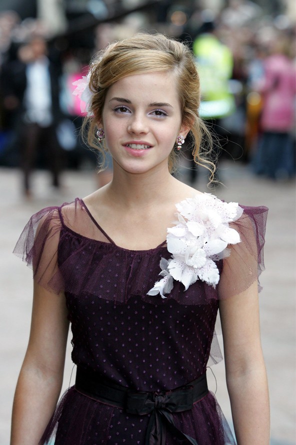 Csinos konttyal a Harry Potter és az azkabani fogoly 2004-es premierjén.