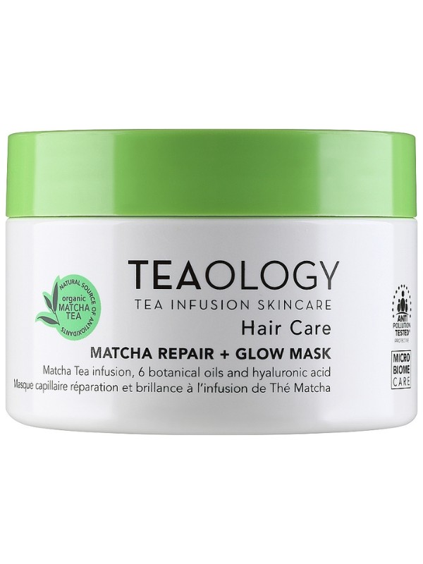 Matcha Hair Repair Glow hajmaszk TEAOLOGY 11 800 Ft/200 ml (59 Ft/1 ml) a Marionnaud üzleteiben és online, GLAMOUR kuponnal, 30% kedvezménnyel 8260 Ft, minimum 2 teljes árú termék vásárlása esetén
