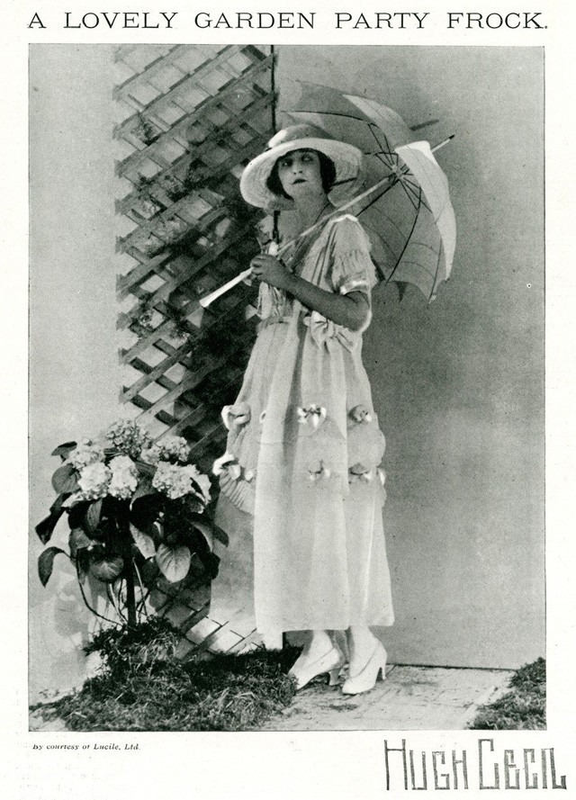 Lucile modell kerti partira