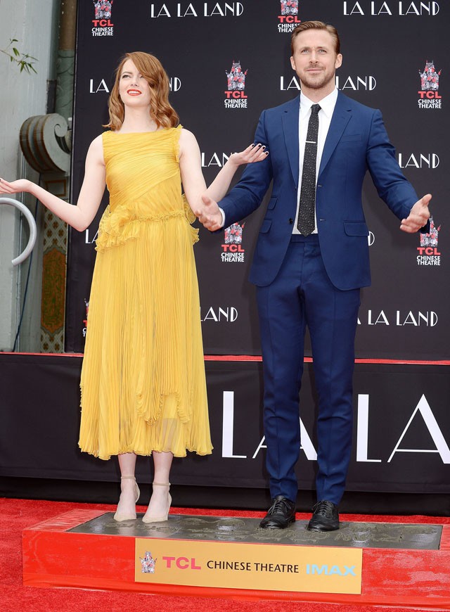 Emma Stone és Ryan Gosling Hollywood