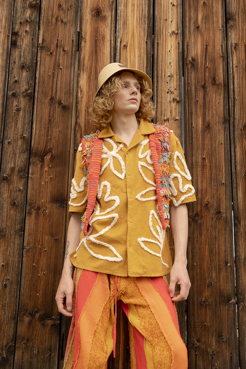 Férfi ruhadarabok: Bárány Judit, Kalap: H&M