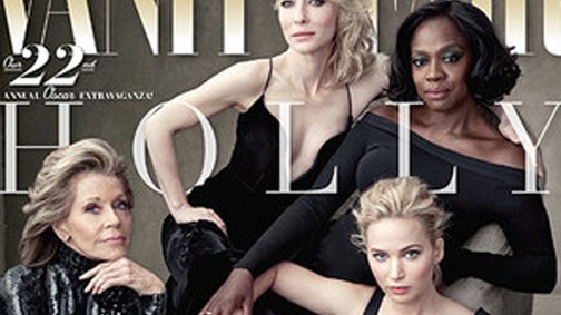 Lenyűgöző címlapon Hollywood női sztárjai