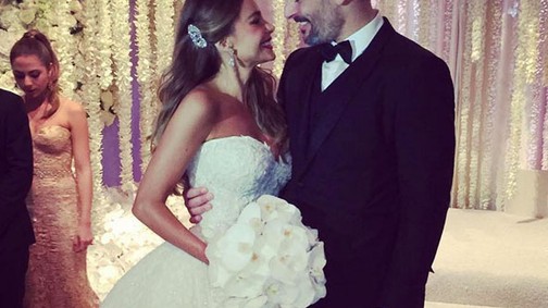 Sofía Vergara és Joe Manganiello meseszép esküvője