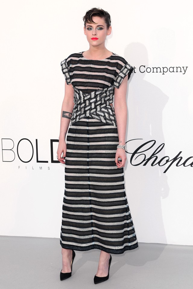 Kristen Stewart Chanel amfAR