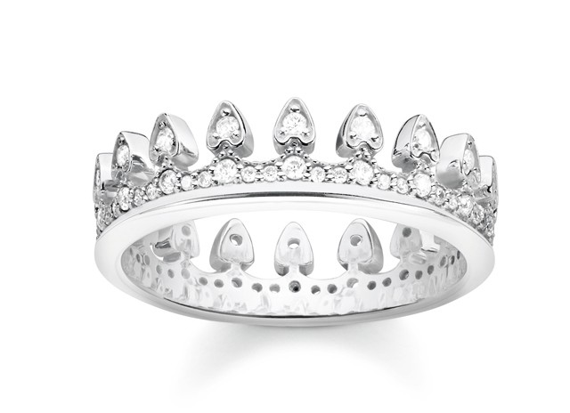 . Cirkónia szives gyűrű THOMAS SABO 33000 Ft