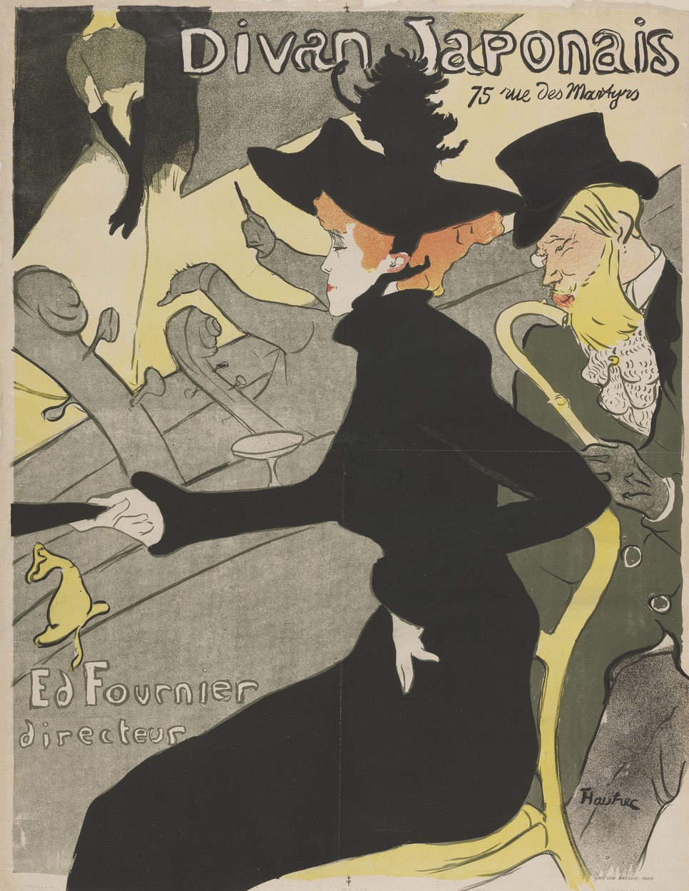 Henri de Toulouse-Lautrec: Divan Japonais, 1893