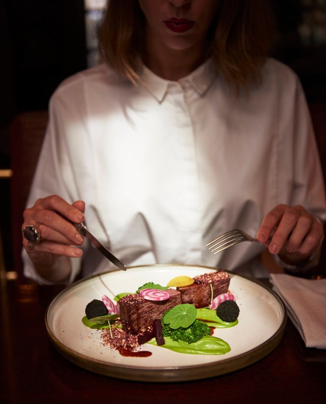 bakos fanni, gardróbnapló, kollázs, étel