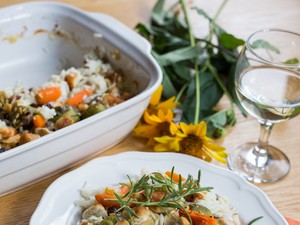 Különleges csirkés egytál vacsorára