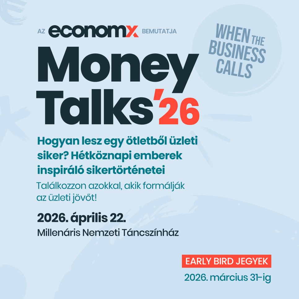 Írd be a naptáradba már most, április 22-én irány a Millenáris Nemzeti Táncszínház és a Money Talks '26