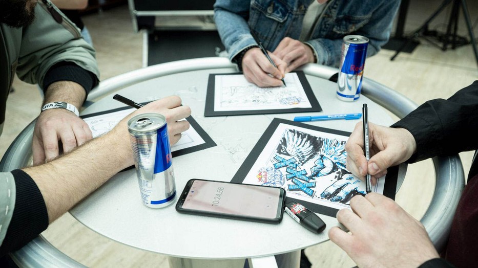 Red Bull Doodle Art verseny Fotó: Somay Márk