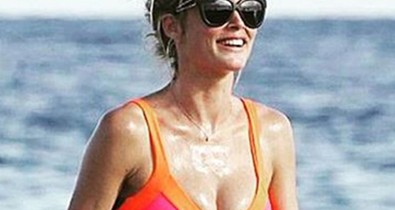 Atyaég! Doutzen Kroes kockás hasa már túlzás