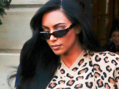 Kim Kardashian most vette el a kedvünket az állatmintától: bárcsak soha ne láttuk volna így