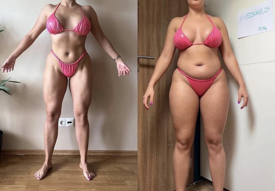 Így alakult át a Vágom a centit challenge egyik nyertesének teste a hat hét során