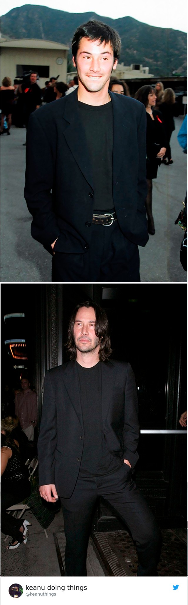 A két szett között 30 év és egy övnyi különbség van! 