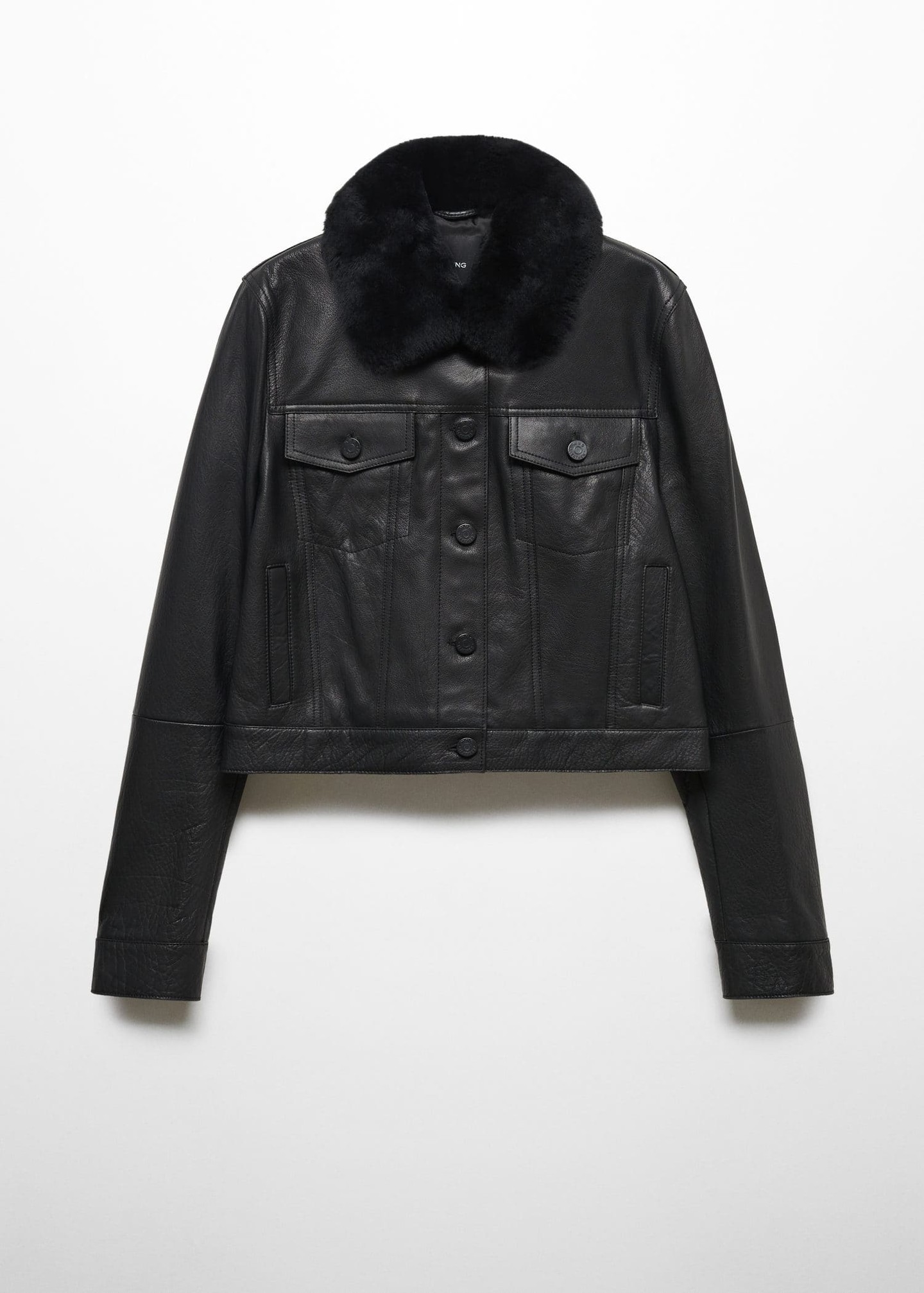 Bőrdzseki MANGO 99 995 Ft