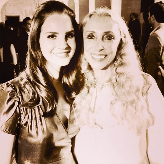 Lana Del Rey a próbavacsora szenzációja volt.